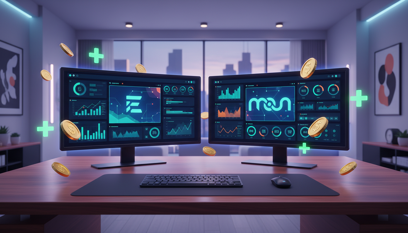 Professional ad network dashboard setup