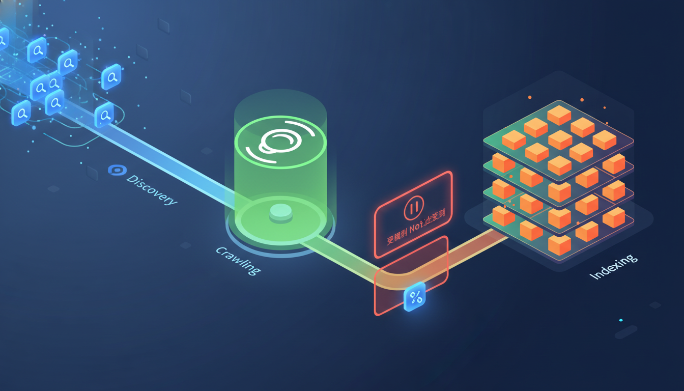 Infographic of the Google Indexing Process