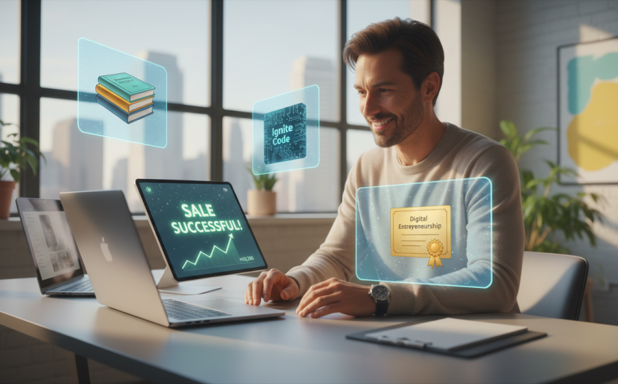 How to Sell Digital Products on Your Blog Without a Large Audience